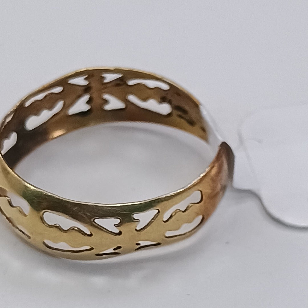 ANILLO ORO 10 K 1,10 GRMS (SEMINUEVO)
