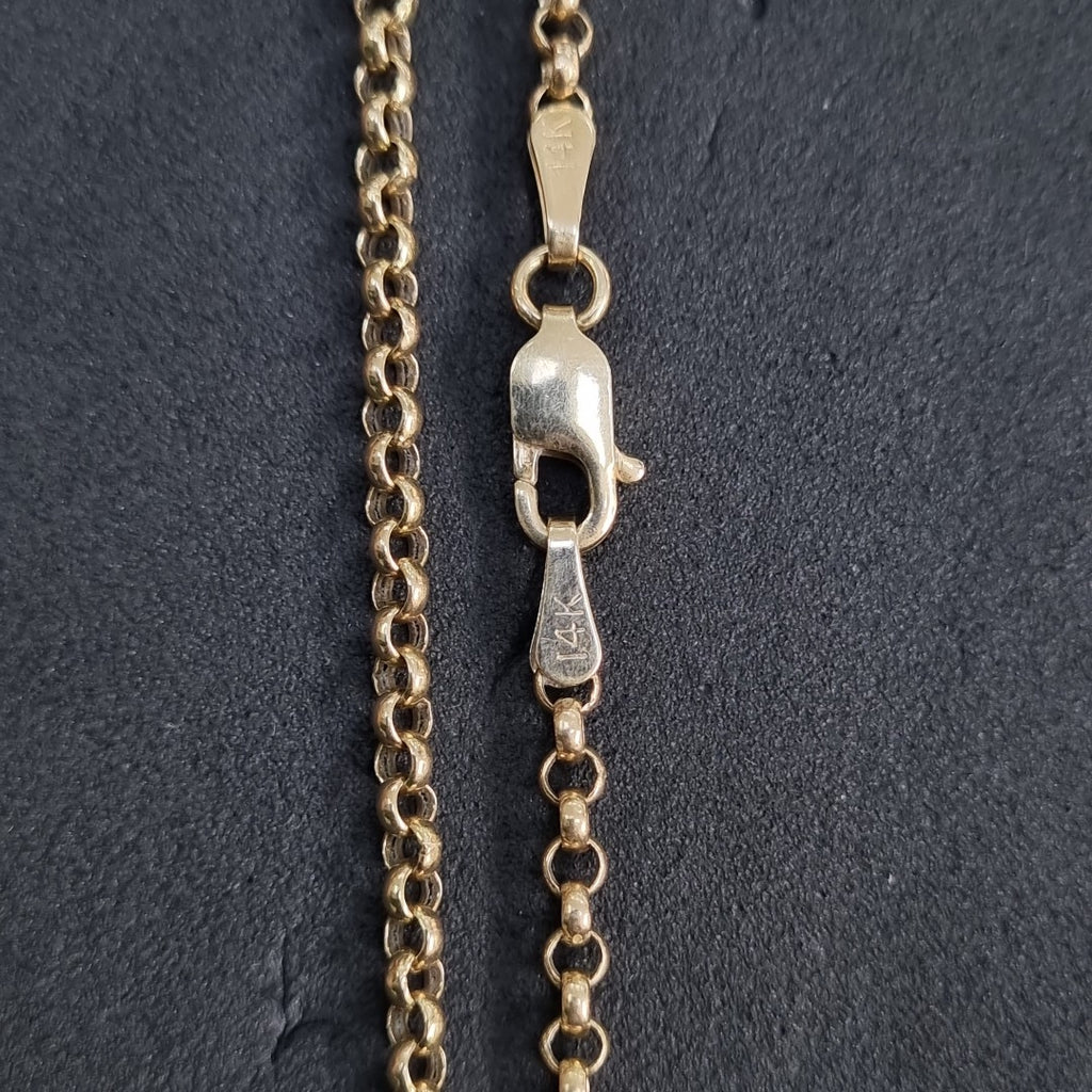 CADENA ORO 14 K 3,70 GRMS (SEMINUEVO)