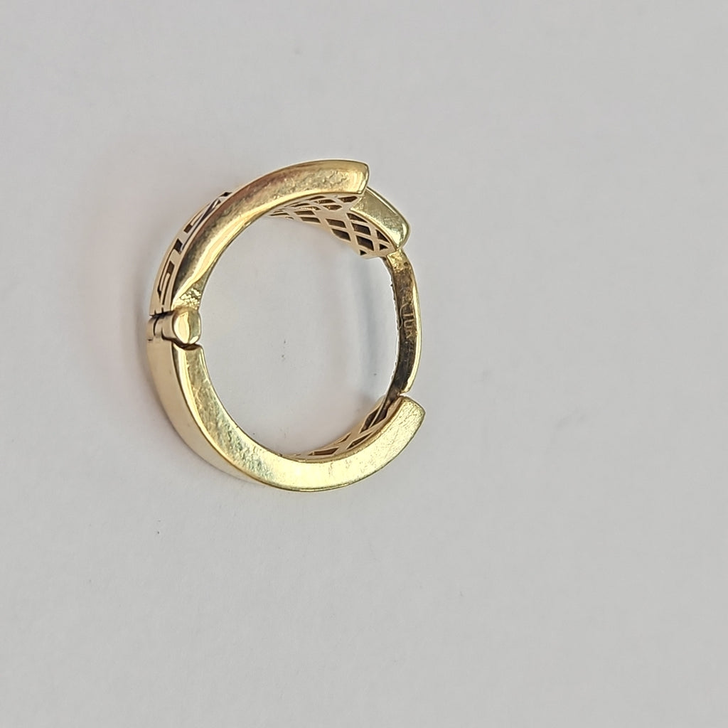 ARRACADAS PAR ORO 14 K 2.9 GRMS (SEMINUEVO)