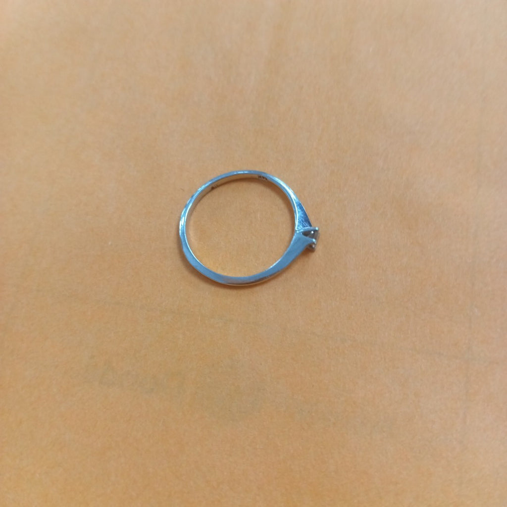 SOLITARIO ORO BLANCO 14 K 1,10 GRMS (SEMINUEVO)