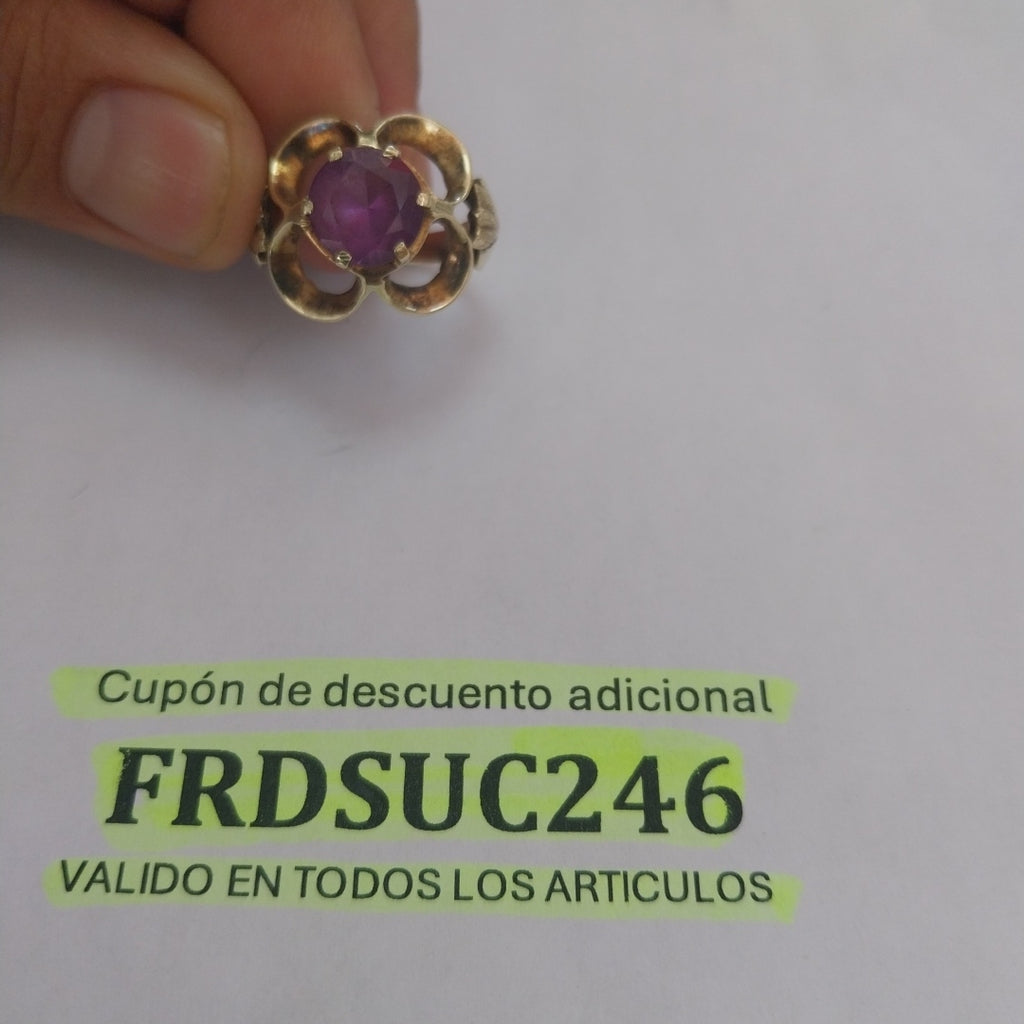 ANILLO ORO 14 K 4.5 GRMS (SEMINUEVO)