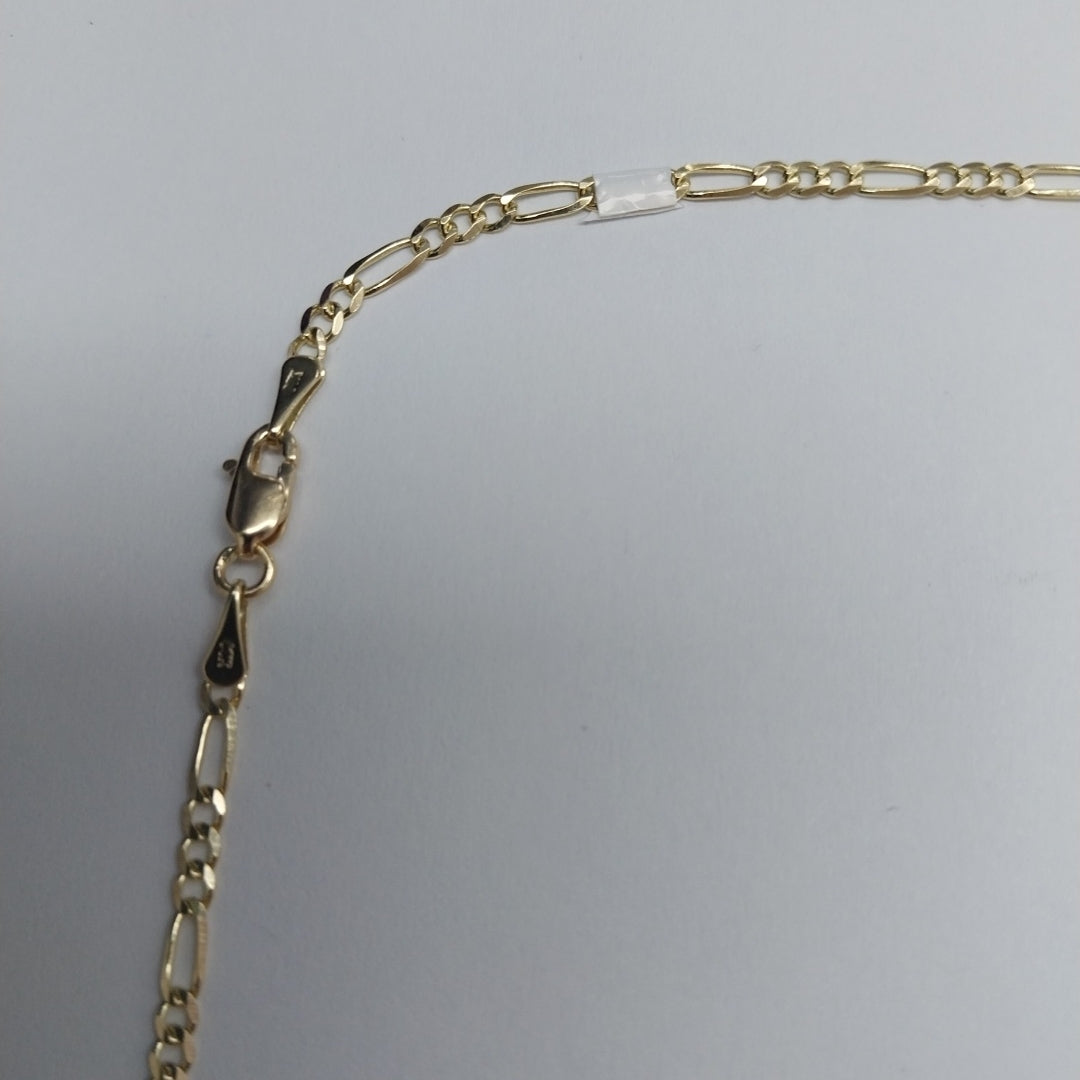 CADENAS 3X1 ORO 14K 55 CM 5.1 GR (NUEVO)