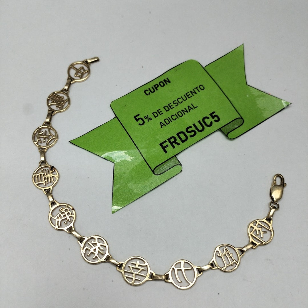 PULSERA ORO 14 K 7 GRMS (SEMINUEVO)