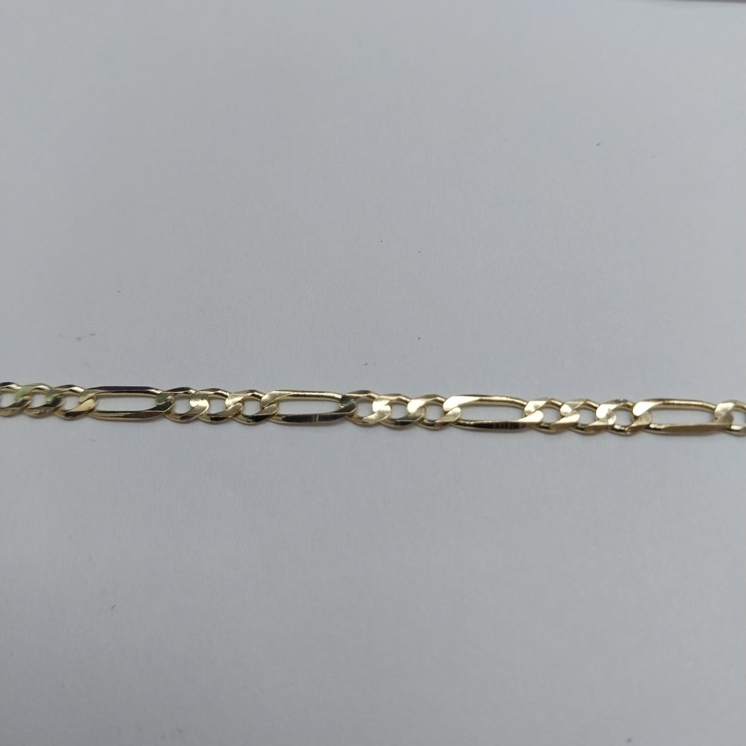 CADENAS 3X1 ORO 14K 60 CM 8 GR (NUEVO)