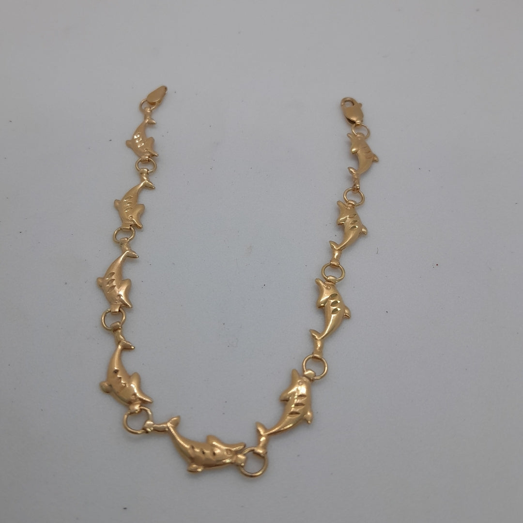 PULSERA ORO 14 K 5,20 GRMS (SEMINUEVO)