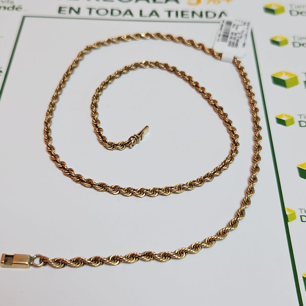 CADENA ORO 14 K 16.9 GRMS (SEMINUEVO)