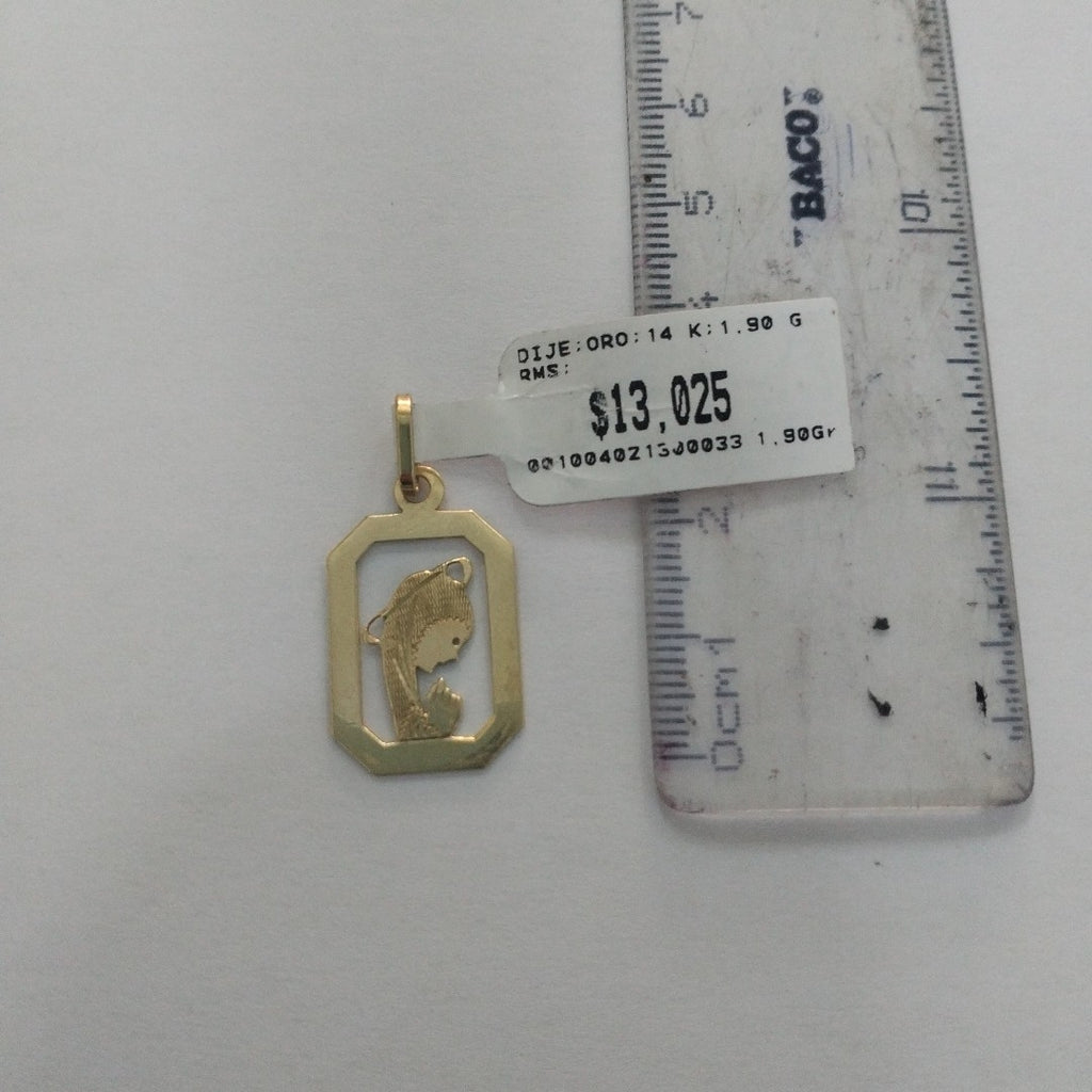 DIJE ORO 14 K 1,90 GRMS (SEMINUEVO)