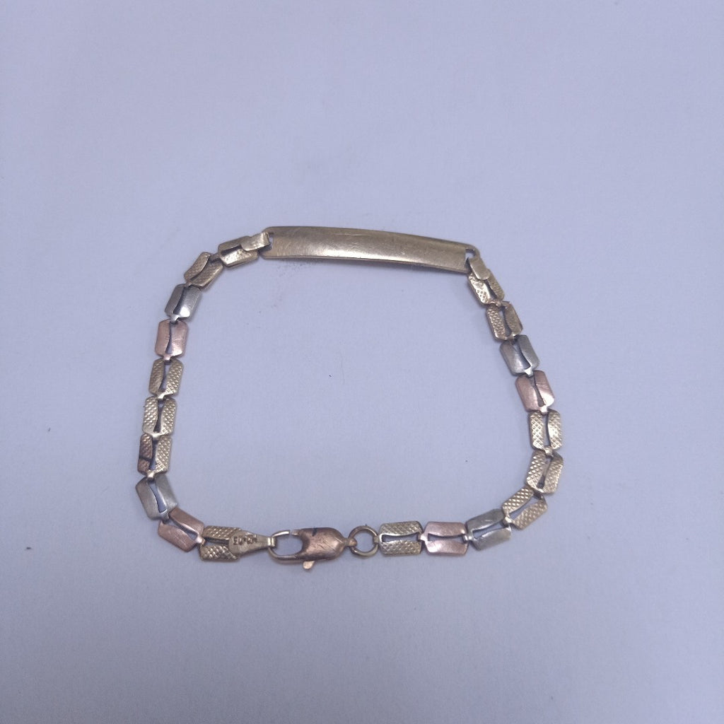 ESCLAVA ORO COMBINADO 14 K 4.6 GRMS (SEMINUEVO)