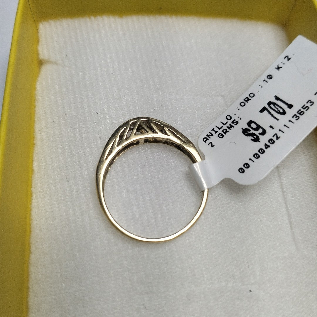 ANILLO ORO 10 K 2.2 GRMS (SEMINUEVO)