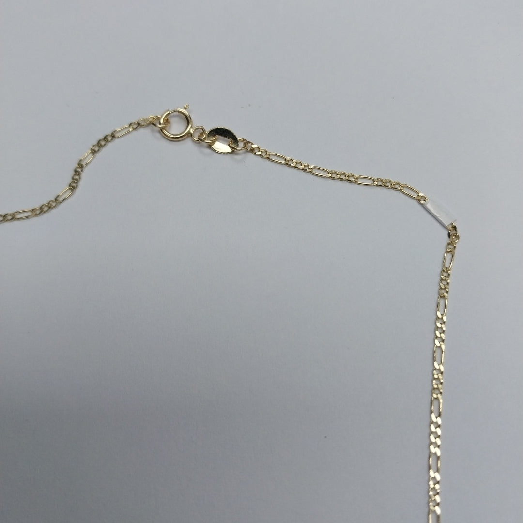 CADENAS TEJIDO 3X1 ORO 14K 55 CM 2.4 GR (NUEVO)