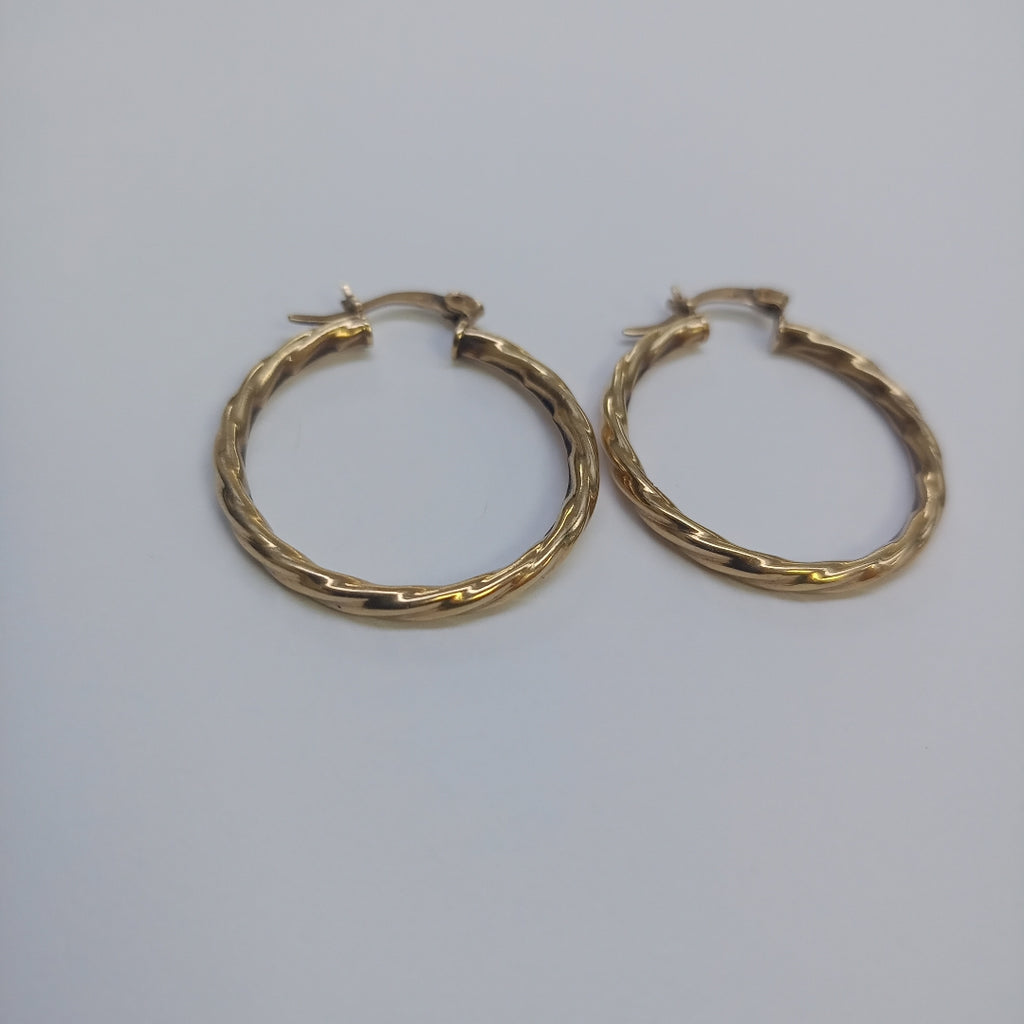 ARRACADAS PAR ORO 10 K 3.7 GRMS (SEMINUEVO)