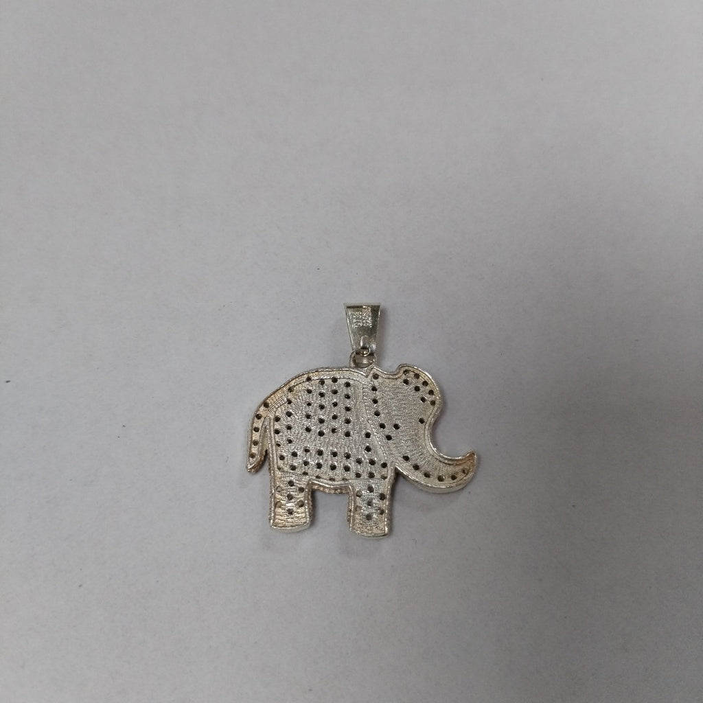 DIJE ELEFANTE C/CIRCONIAS PLATA .925 5.2 GR (NUEVO)