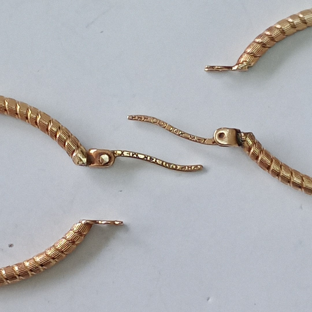 ARRACADAS PAR ORO 10 K 3,40 GRMS (SEMINUEVO)