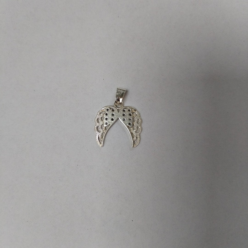DIJE ALAS C/CIRCONIAS PLATA .925 2.4 GR (NUEVO)