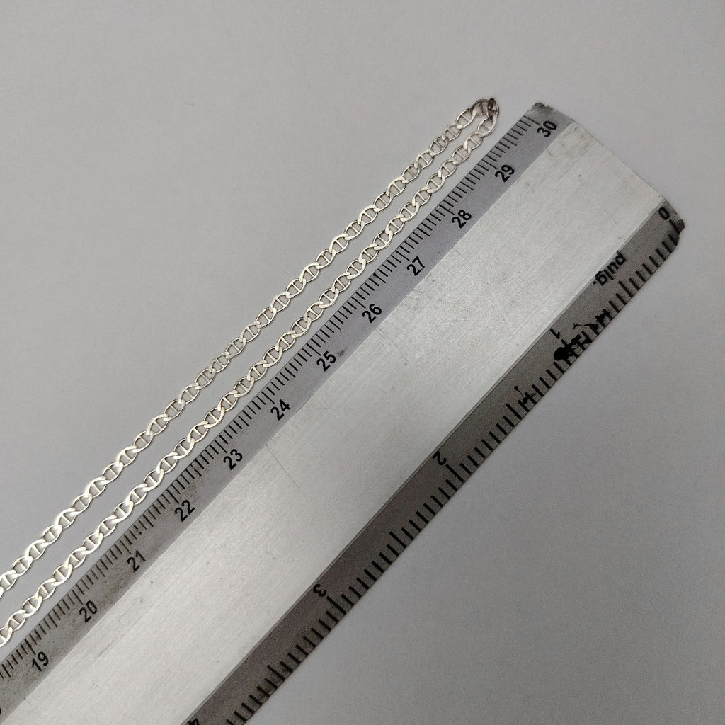 CADENA TEJIDO GUCHI PLATA .925 60 CM 3.8 GR (NUEVO)