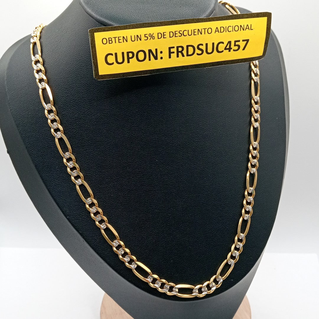 CADENA ORO,RODIADO 10 K 28,90 GRMS (SEMINUEVO)