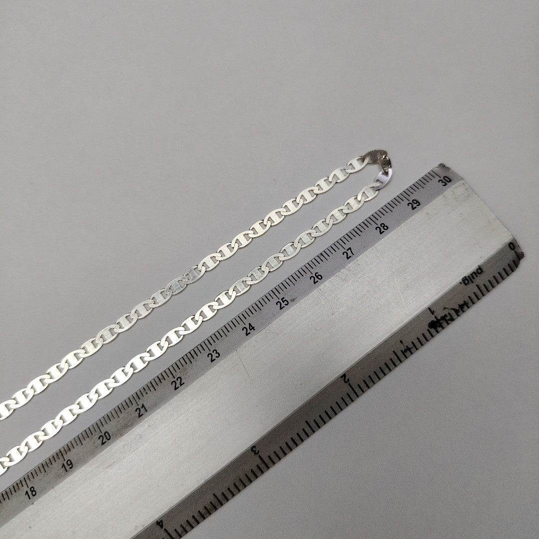 CADENA TEJIDO GUCHI PLATA .925 60 CM 9.1 GR (NUEVO)
