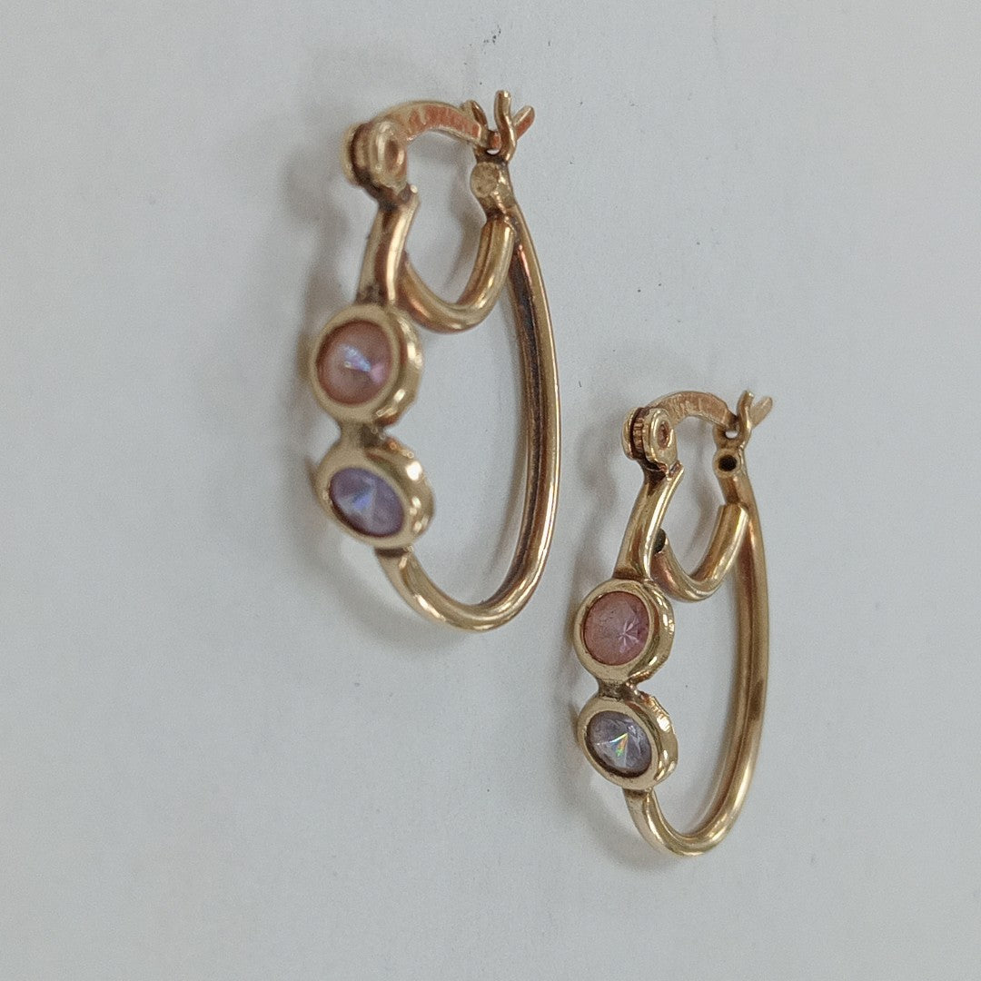 ARRACADAS PAR ORO 10 K 2,70 GRMS (SEMINUEVO)