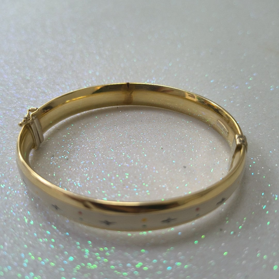 PULSERA RIGIDA ORO 14 K 10,30 GRMS (SEMINUEVO)