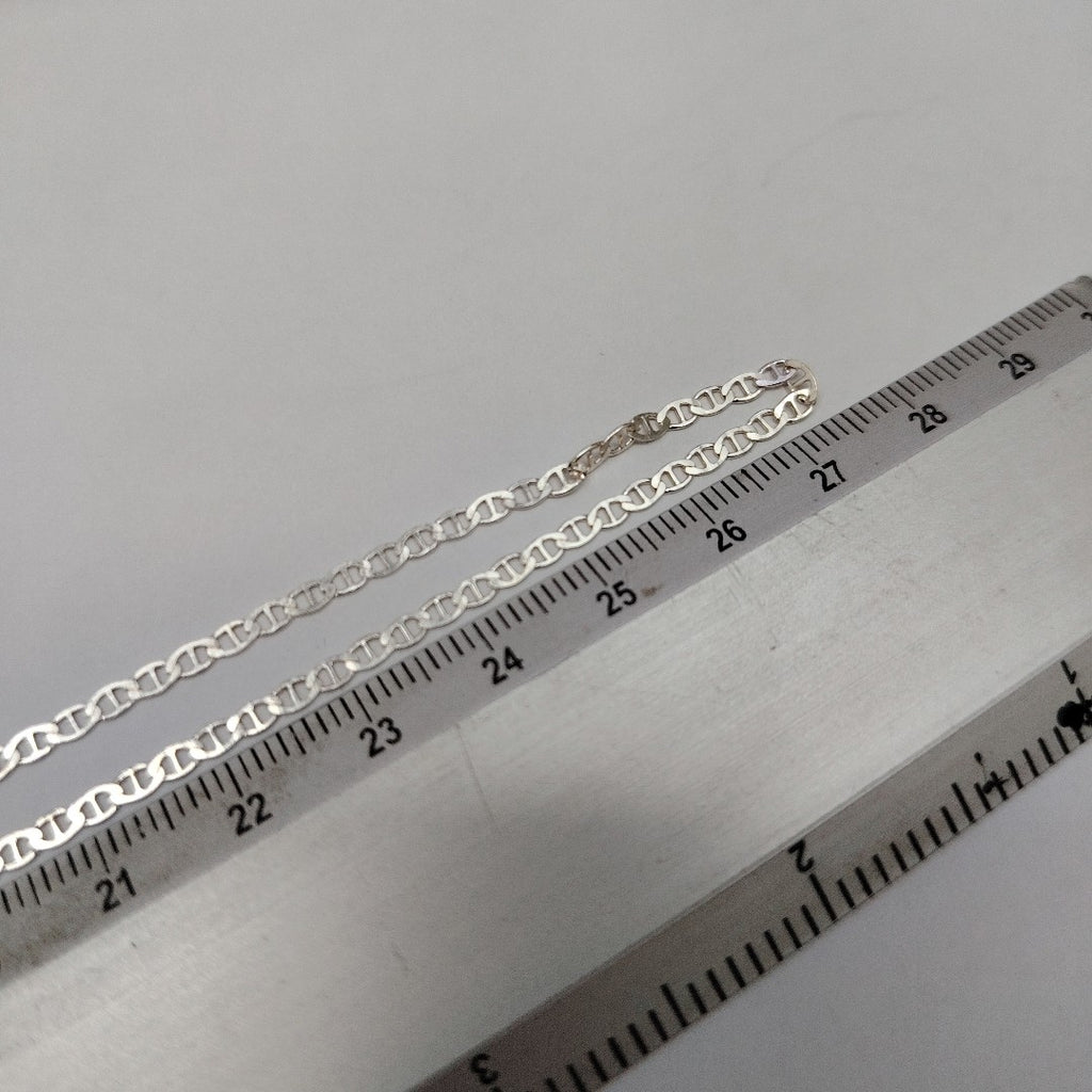 CADENA TEJIDO GUCHI PLATA .925 55 CM 3.6 GR (NUEVO)