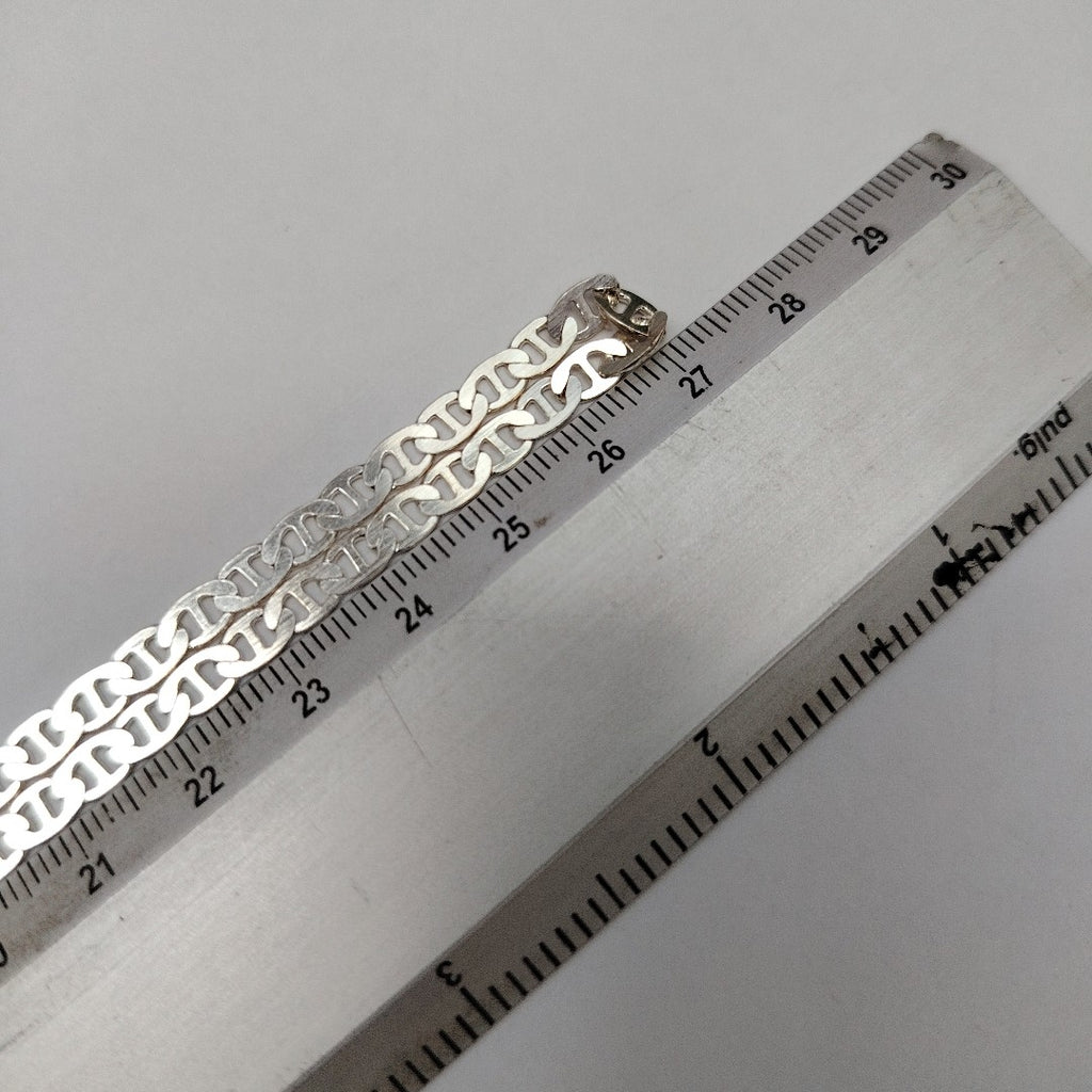 CADENA TEJIDO GUCHI PLATA .925 55 CM 12.9 GR (NUEVO)