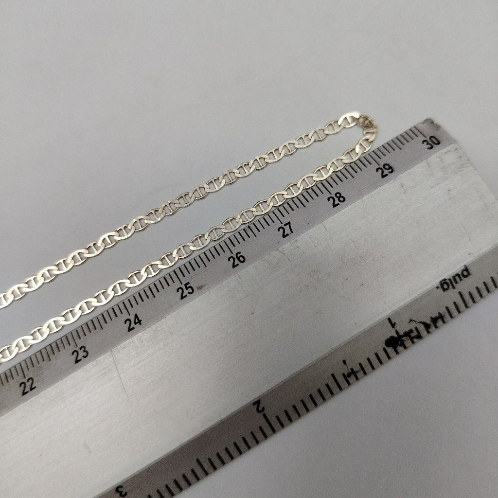 CADENA TEJIDO GUCHI PLATA .925 60 CM 3.8 GR (NUEVO)