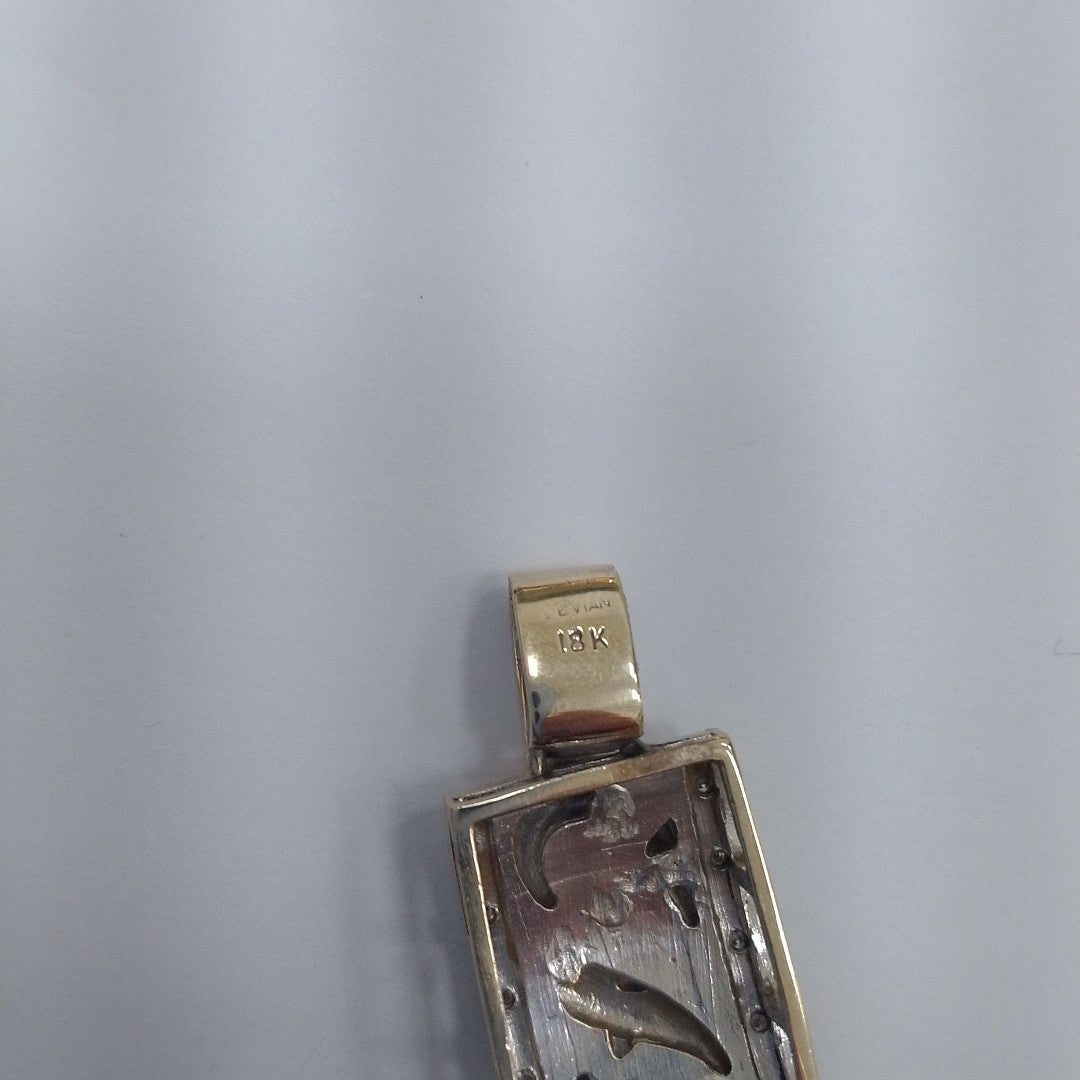 DIJE ORO COMBINADO 18 K 7 GRMS (SEMINUEVO)