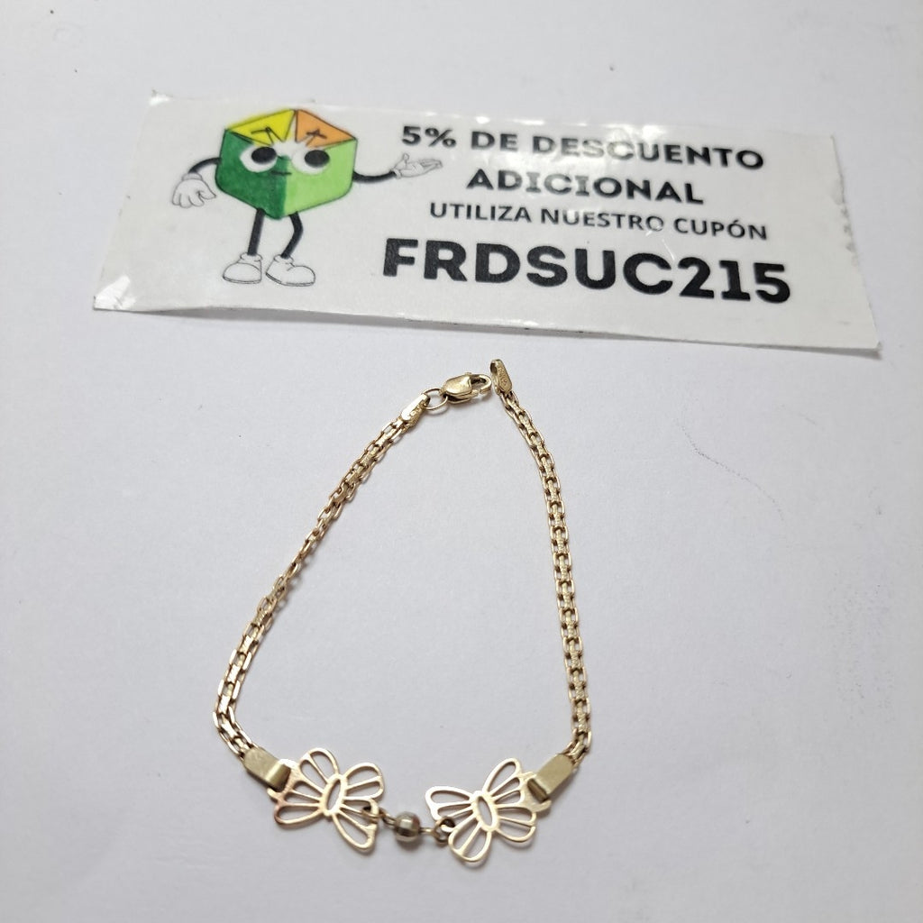PULSERA ORO 10 K 2.6 GRMS (SEMINUEVO)