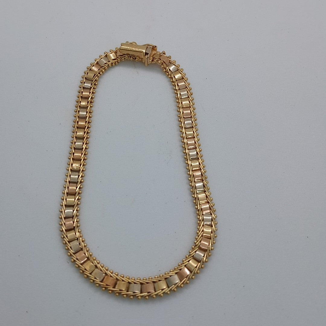 PULSERA ORO 14 K 9,30 GRMS (SEMINUEVO)