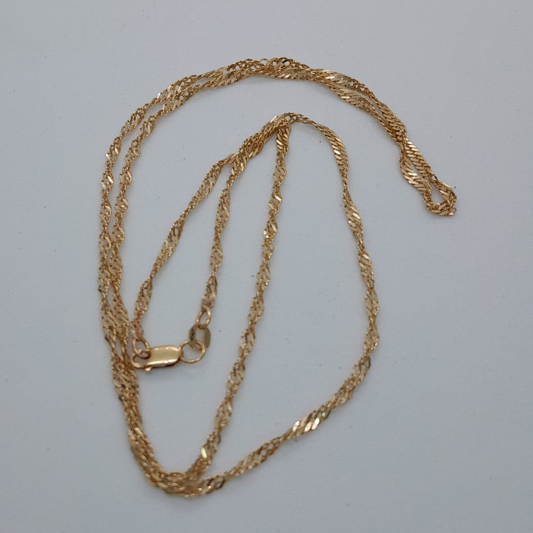CADENA ORO 14 K 4.6 GRMS (SEMINUEVO)