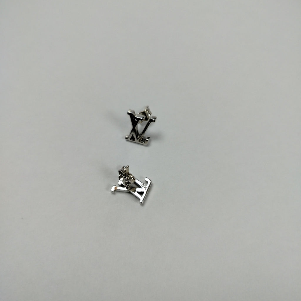 BROQUELES PAR ORO,ORO BLANCO 14 K 3,60 GRMS (SEMINUEVO)