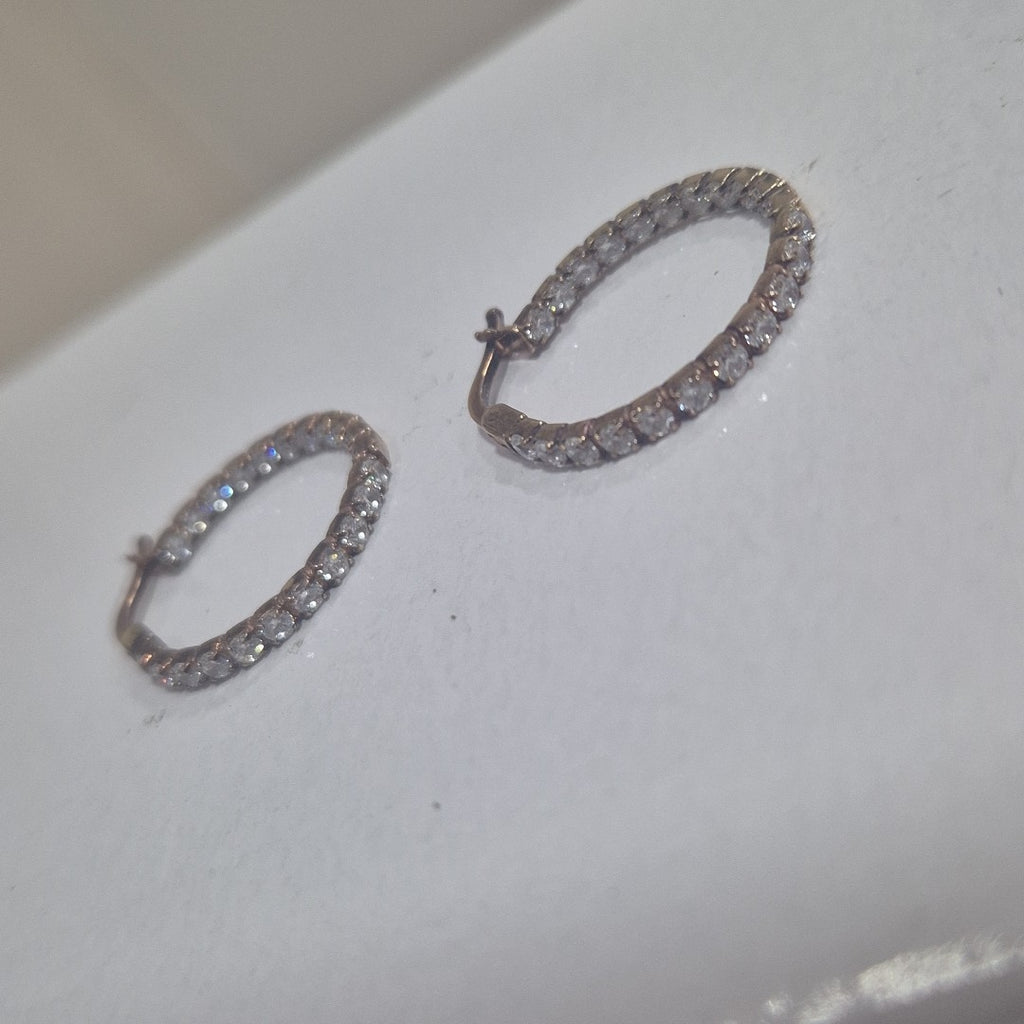 ARRACADAS PAR ORO 14 K 2.6 GRMS (SEMINUEVO)