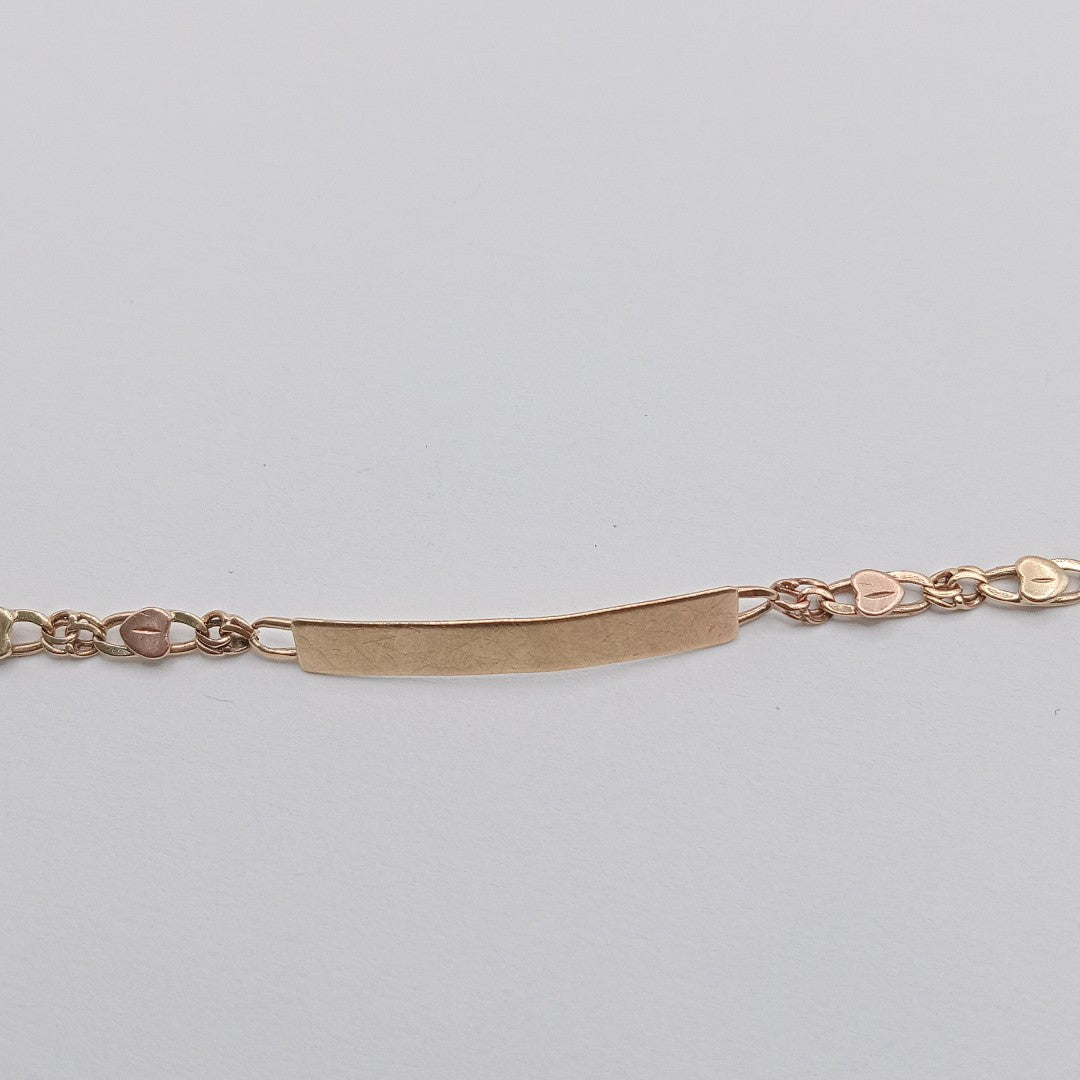 ESCLAVA ORO COMBINADO 10 K 3,90 GRMS (SEMINUEVO)