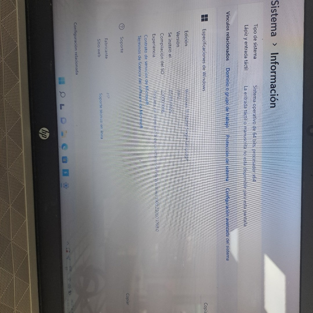 LAPTOP HP PAVILION 15-CW1012LA (2023) 1 TB + 128 GB SSD 12 GB RAM (SEMINUEVO)