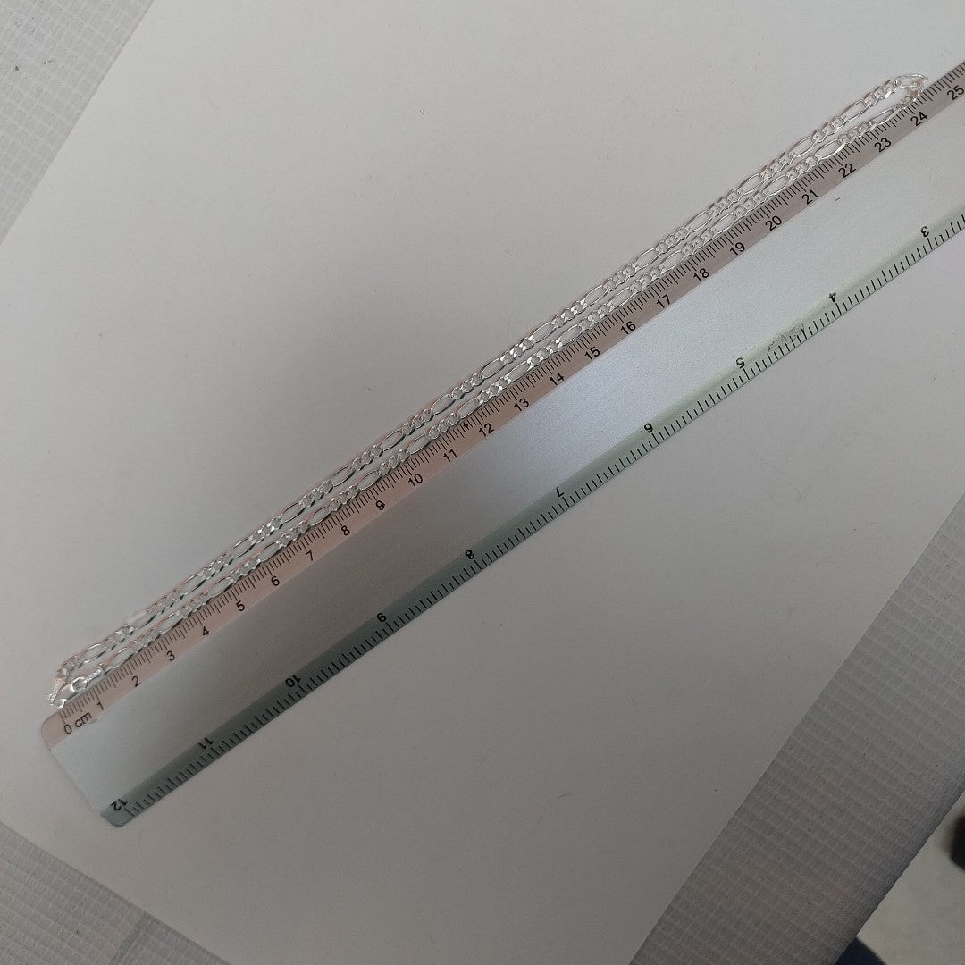 CADENA TEJIDO 3X1 PLATA .925 50 CM 6.8 GR (NUEVO)