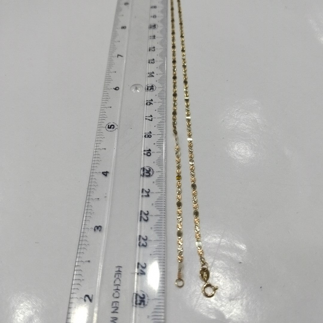 CADENA ORO 10 K 1.5 GRMS (SEMINUEVO)