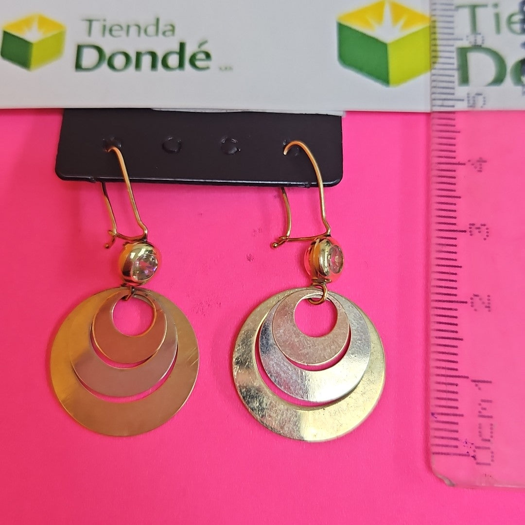 ARETES PAR ORO 10 K 2,80 GRMS (SEMINUEVO)