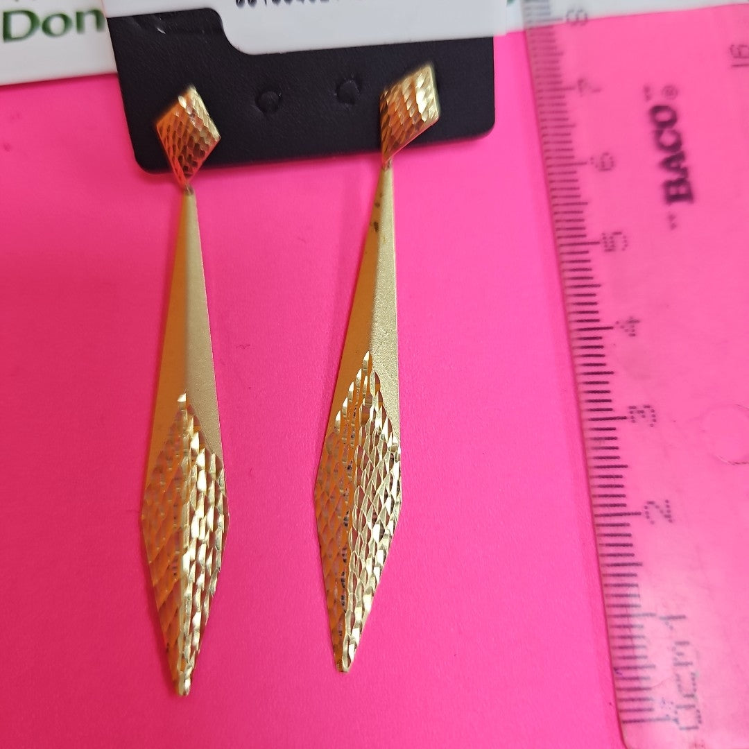 ARETES PAR ORO 14 K 2.4 GRMS (SEMINUEVO)