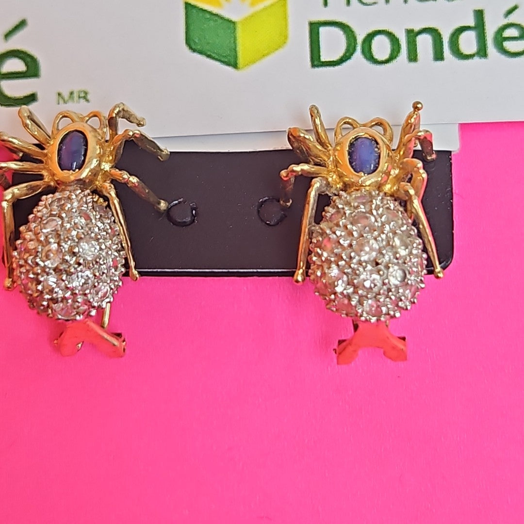 ARETES PAR ORO 10 K 6,10 GRMS (SEMINUEVO)