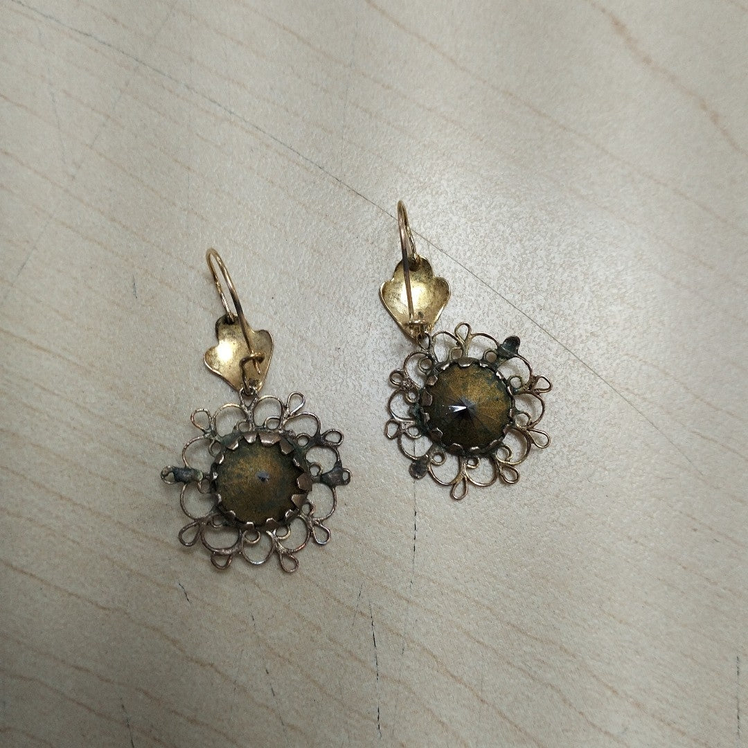 ARETES PAR ORO 8 K 3,40 GRMS (SEMINUEVO)