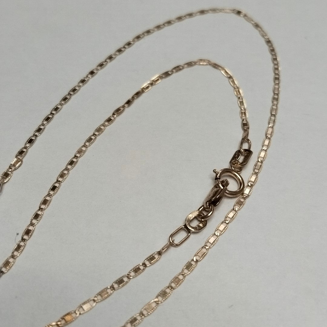 CADENA ORO 14 K 1,30 GRMS (SEMINUEVO)