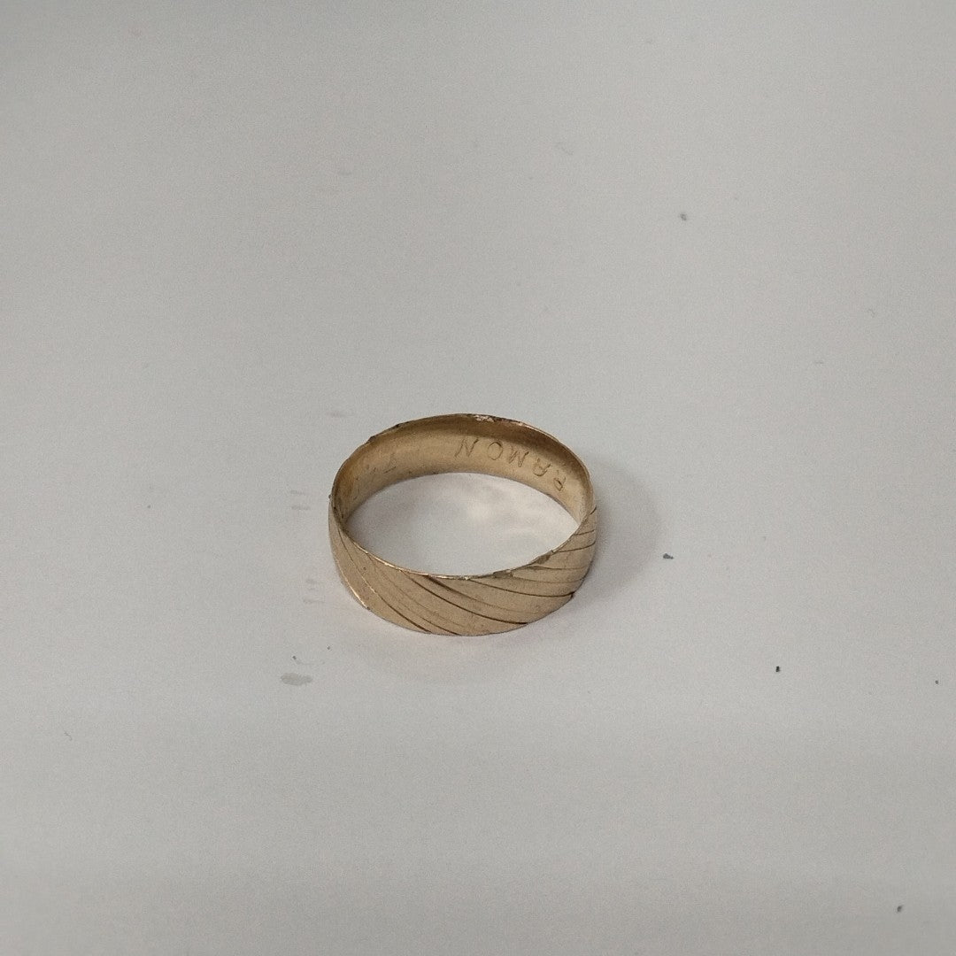 ARGOLLA ORO 14 K 4,00 GRMS (SEMINUEVO)