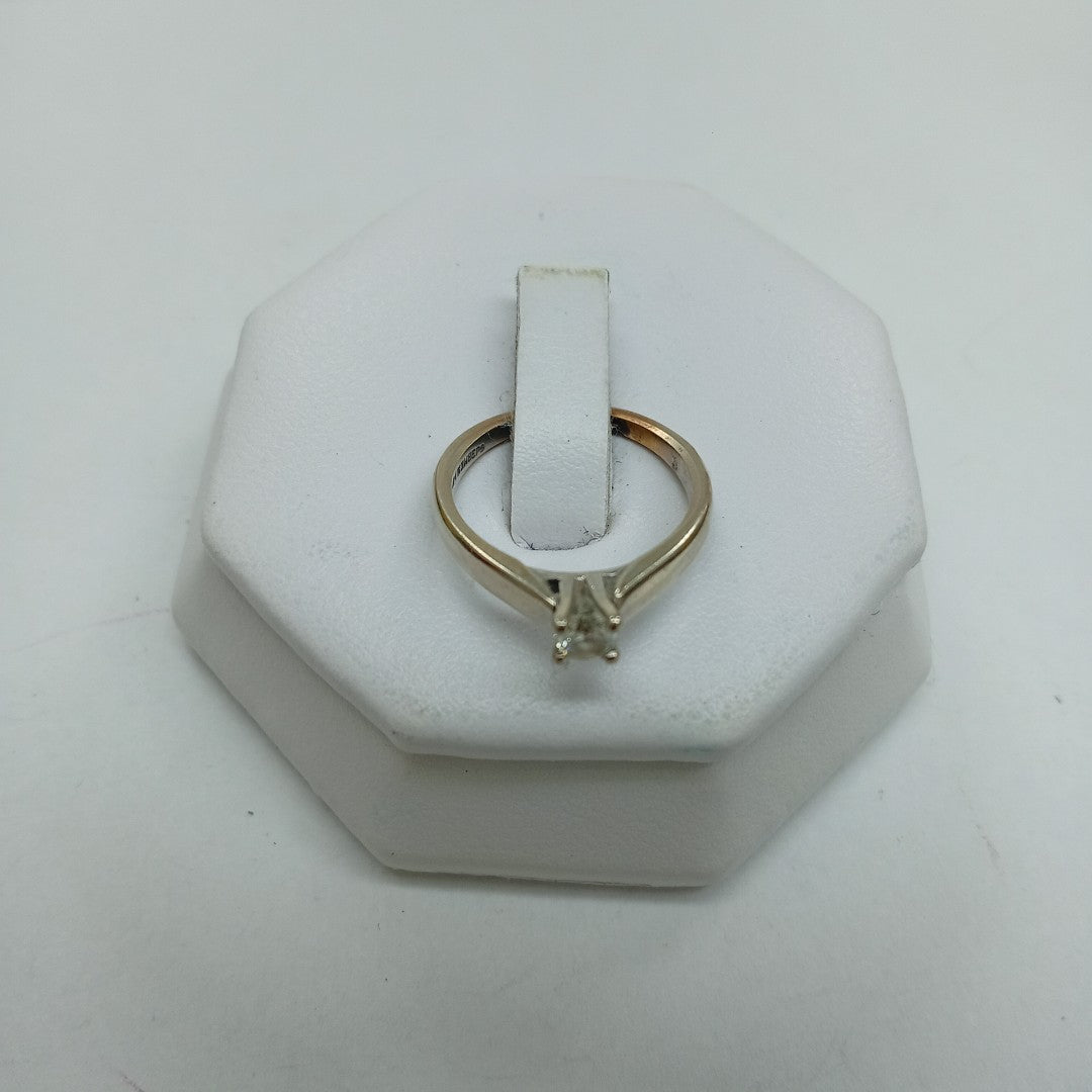 SOLITARIO ORO 14 K 2.8 GRMS (SEMINUEVO)