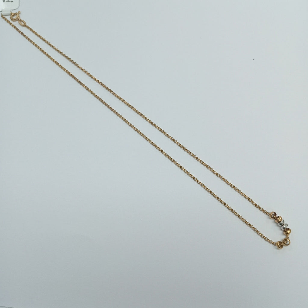 CADENA ORO 18 K 3.1 GRMS (SEMINUEVO)
