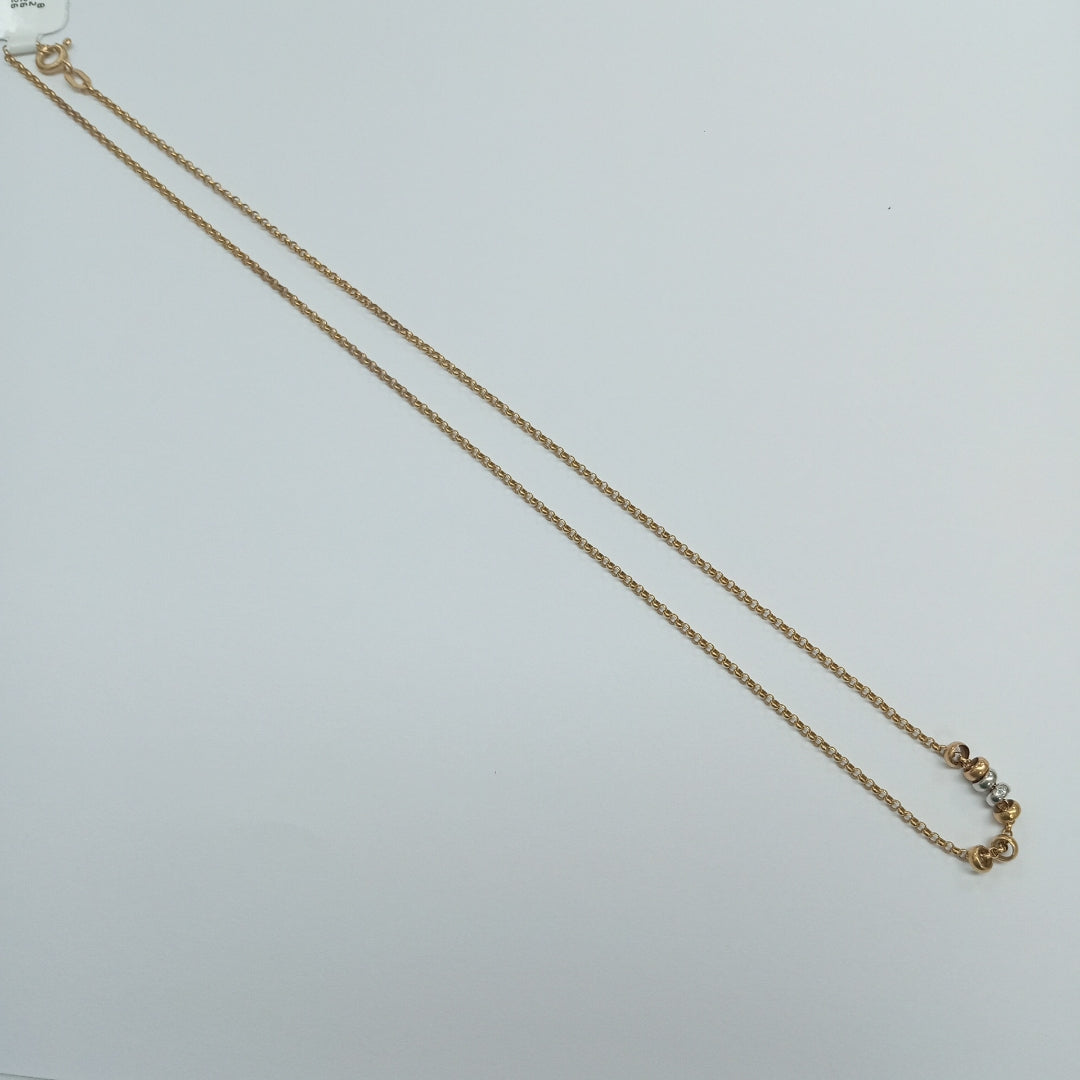CADENA ORO 18 K 3.1 GRMS (SEMINUEVO)
