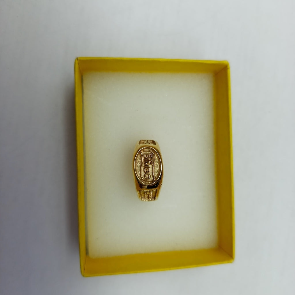 ANILLO CONMEMORATIVO ORO 14 K 12.8 GRMS (SEMINUEVO)