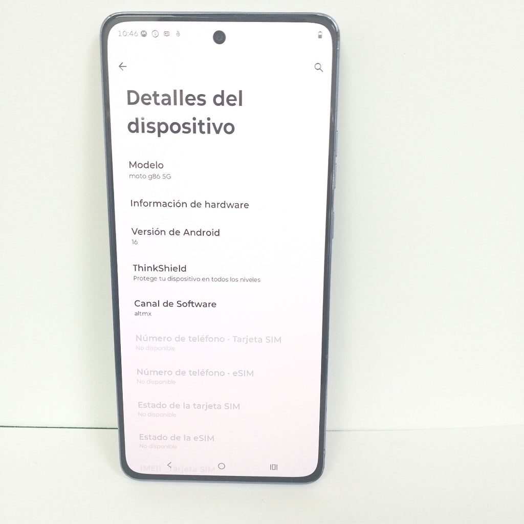 CELULAR MOTOROLA MOTO G86 XT2527-1 (2025) 256 GB 8 GB RAM