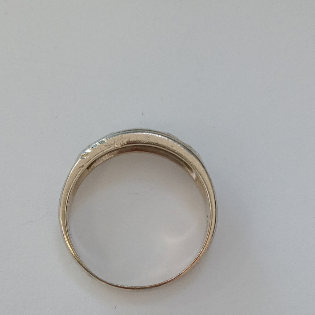 ANILLO ORO BLANCO 14 K 5,60 GRMS (SEMINUEVO)
