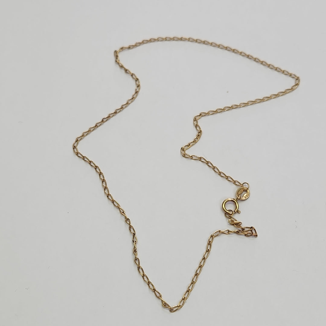 CADENA ORO 14 K 1.6 GRMS (SEMINUEVO)
