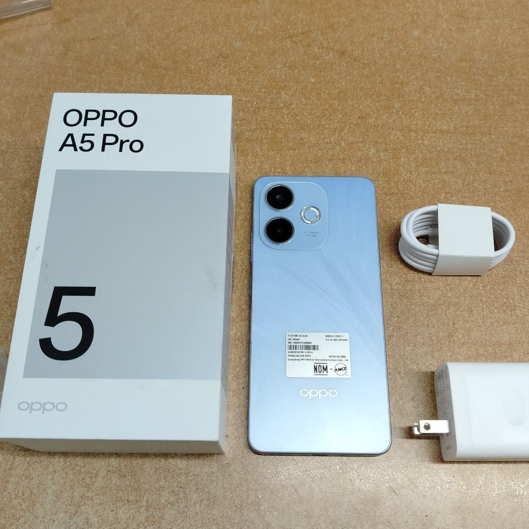 CELULAR OPPO A5 PRO CPH2711 (2025) 256 GB 8 GB RAM (SEMINUEVO)